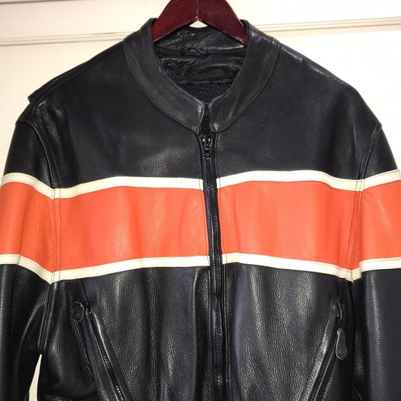 Leather Motorcycle Riding Jacket - Picture 6 of 15